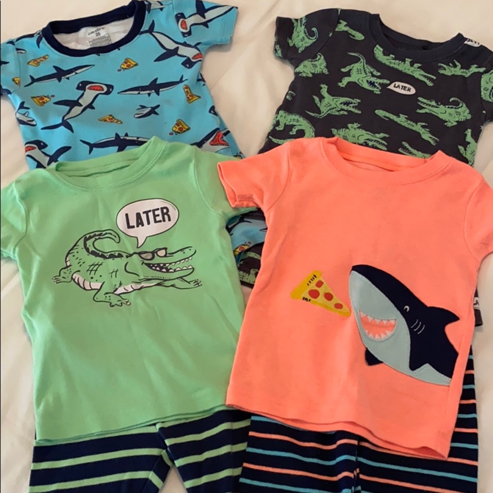 Carter’s Boy Short Sleeve & Short Pajama Sets